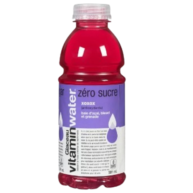 Zero calorie nutrient enhanced water beverage XOXO [btl+dep]