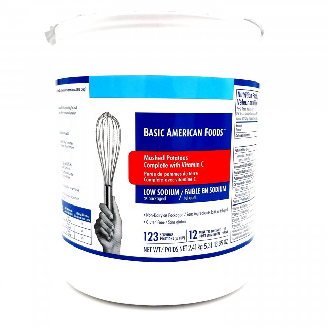 Purée de pommes de terre instantannée