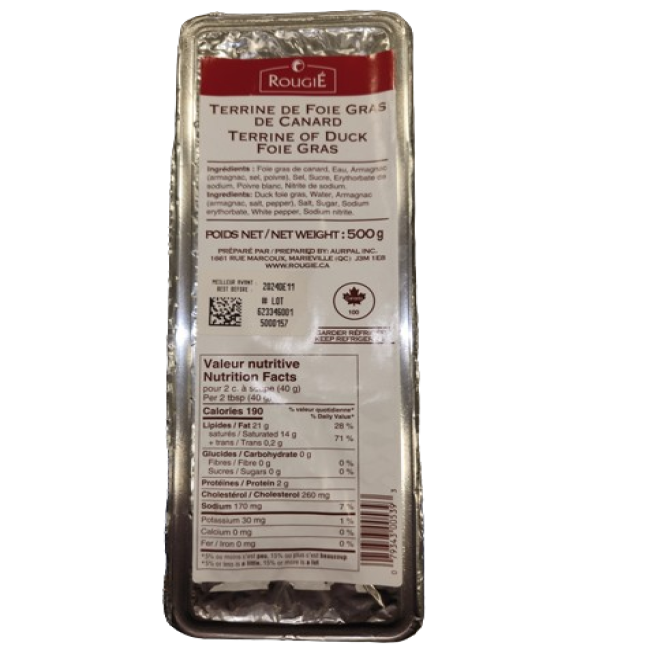 Terrine de foie gras