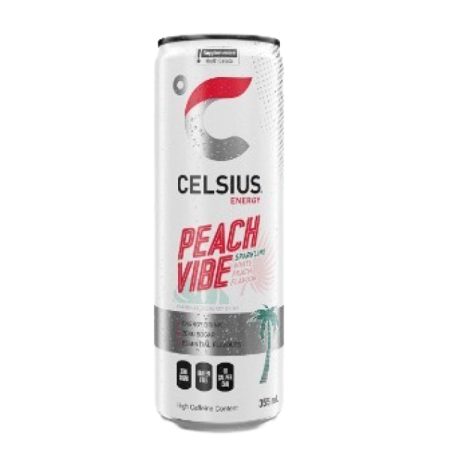 Peach vibes energy drink [can+dep]