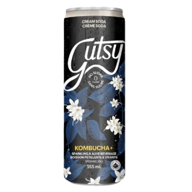 Organic kombucha cream soda [can+dep]