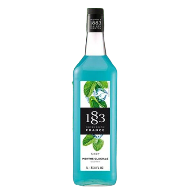 Sirop de menthe glacée