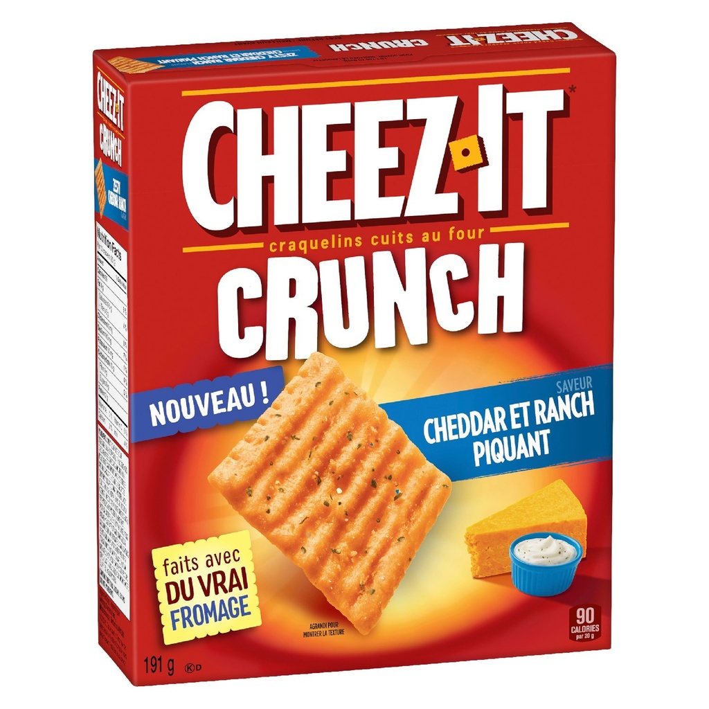 Zesty Ranch and Cheddar Cheez-It Crackers 200 g