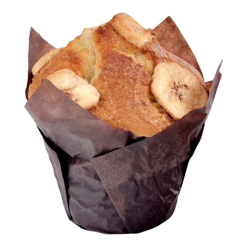 Muffin banane et chocolat x6