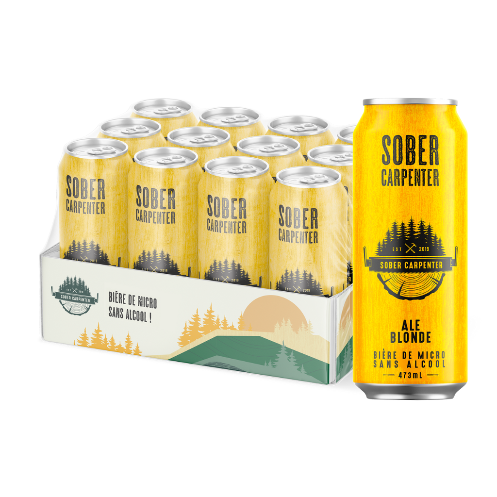 Bière blonde ale sans alcool 12 x 473 ml