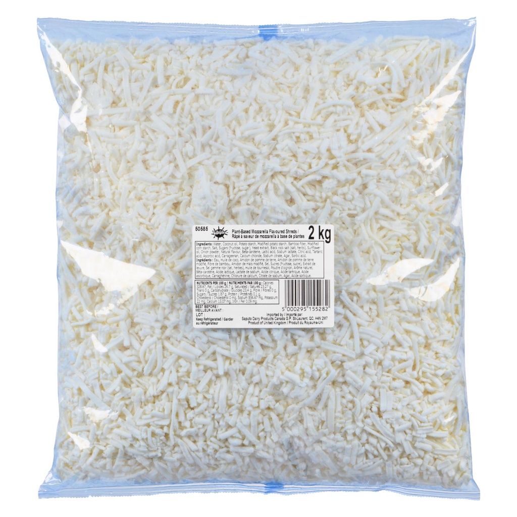 Plant-Based Mozzarella Flavoured Shreds 2 kg