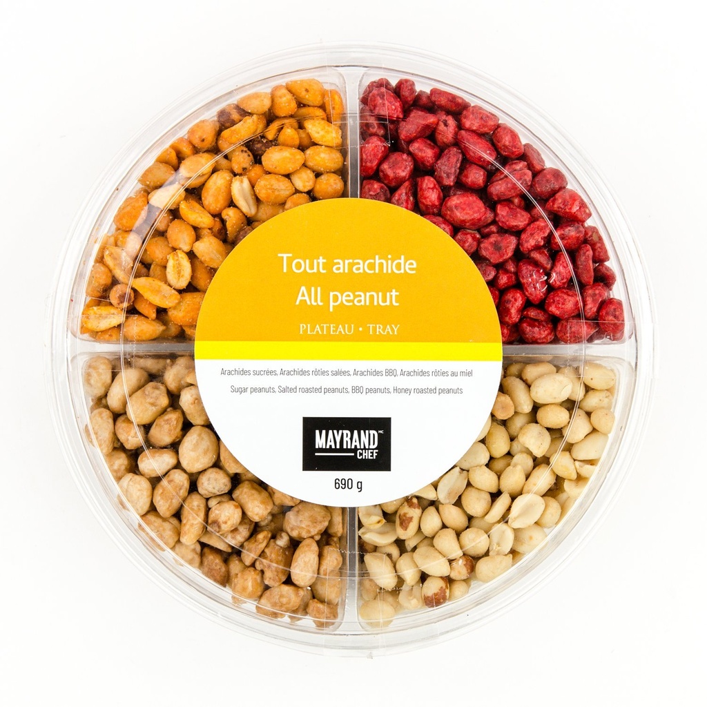 Plateau tout arachide 690 g