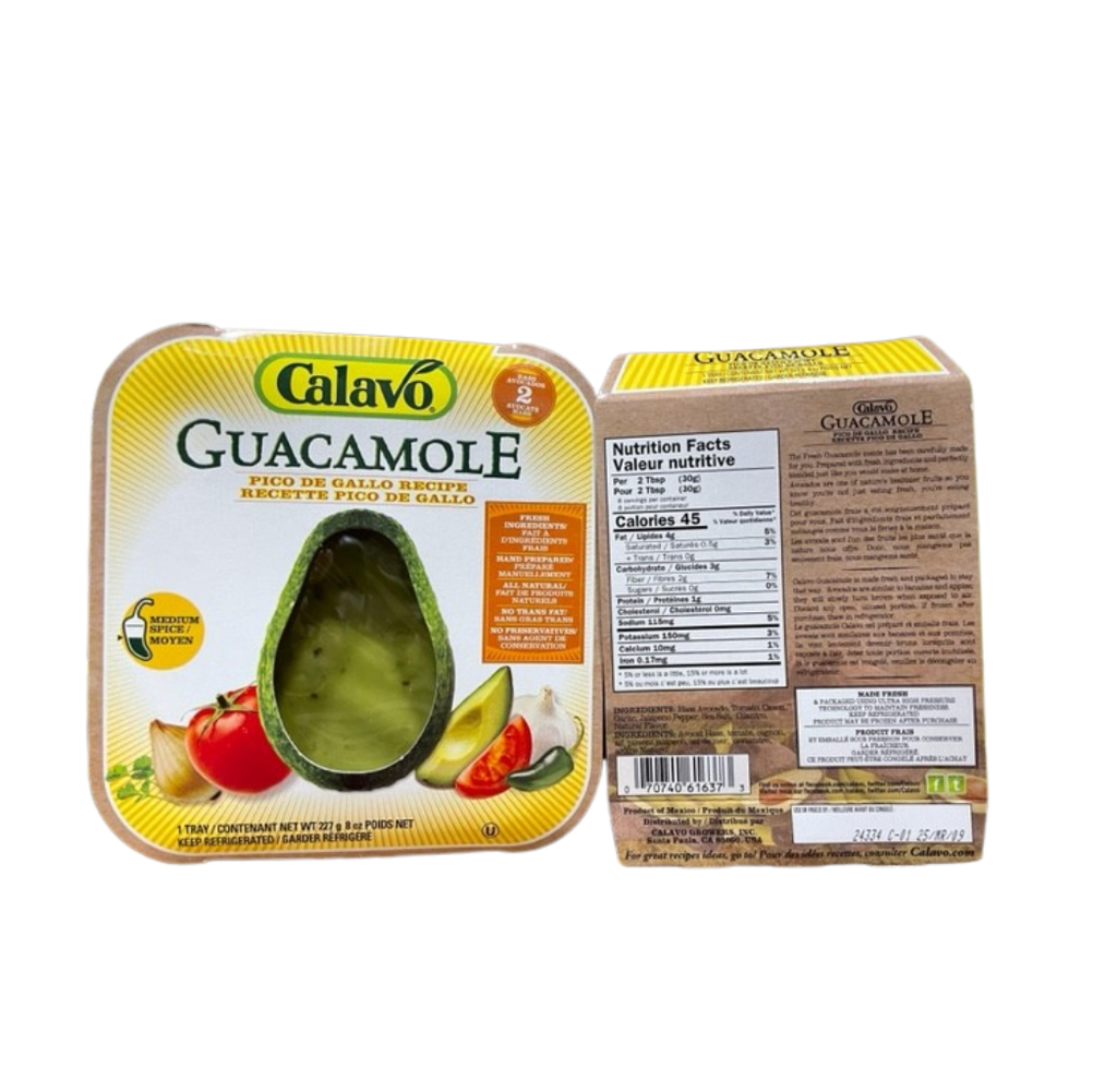 Pico De Gallo Guacamole 8 oz