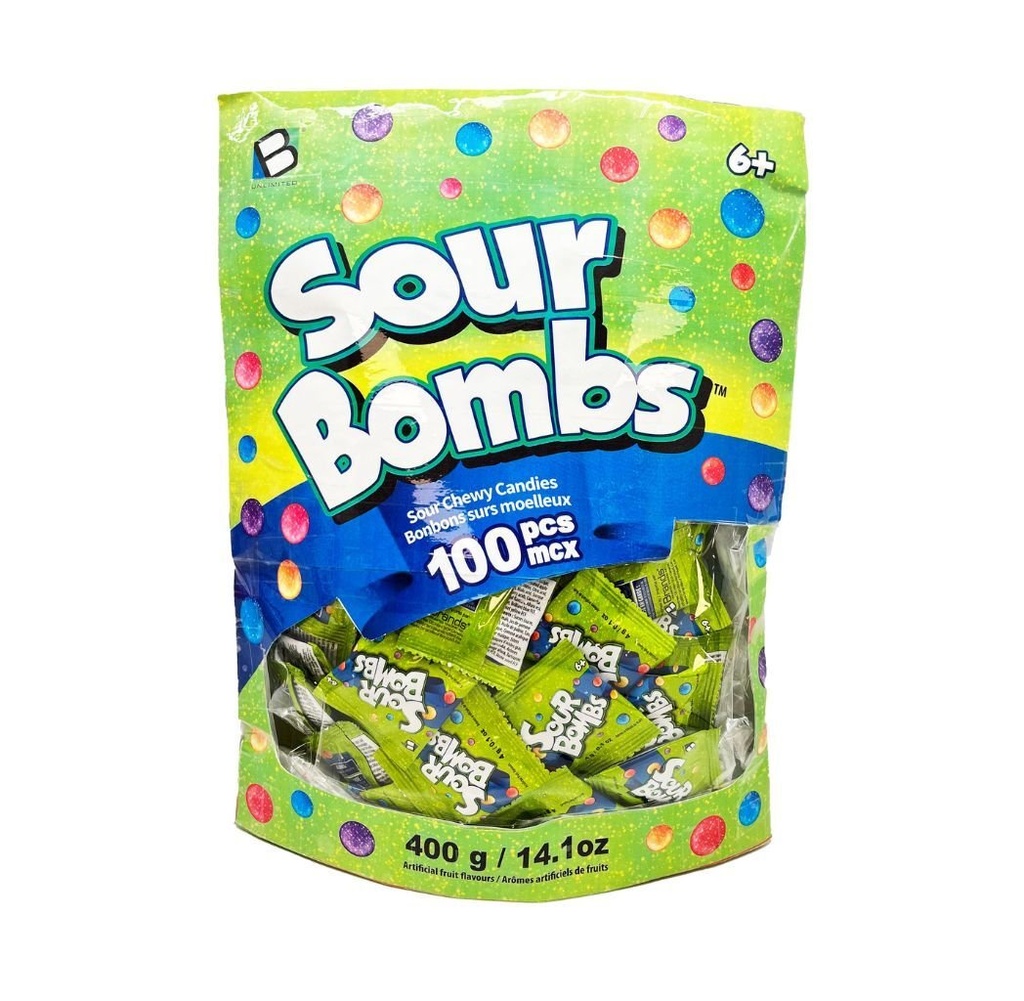 Bonbons sûrs moelleux 400 g