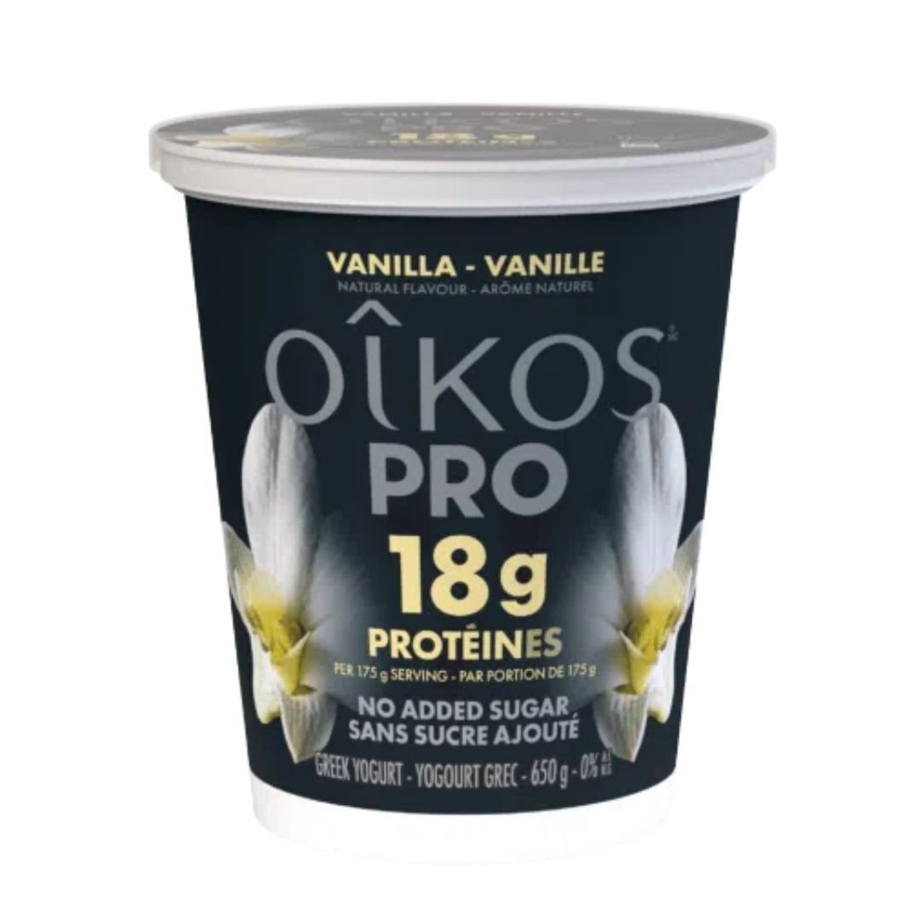 Yogourt vanille 650 g