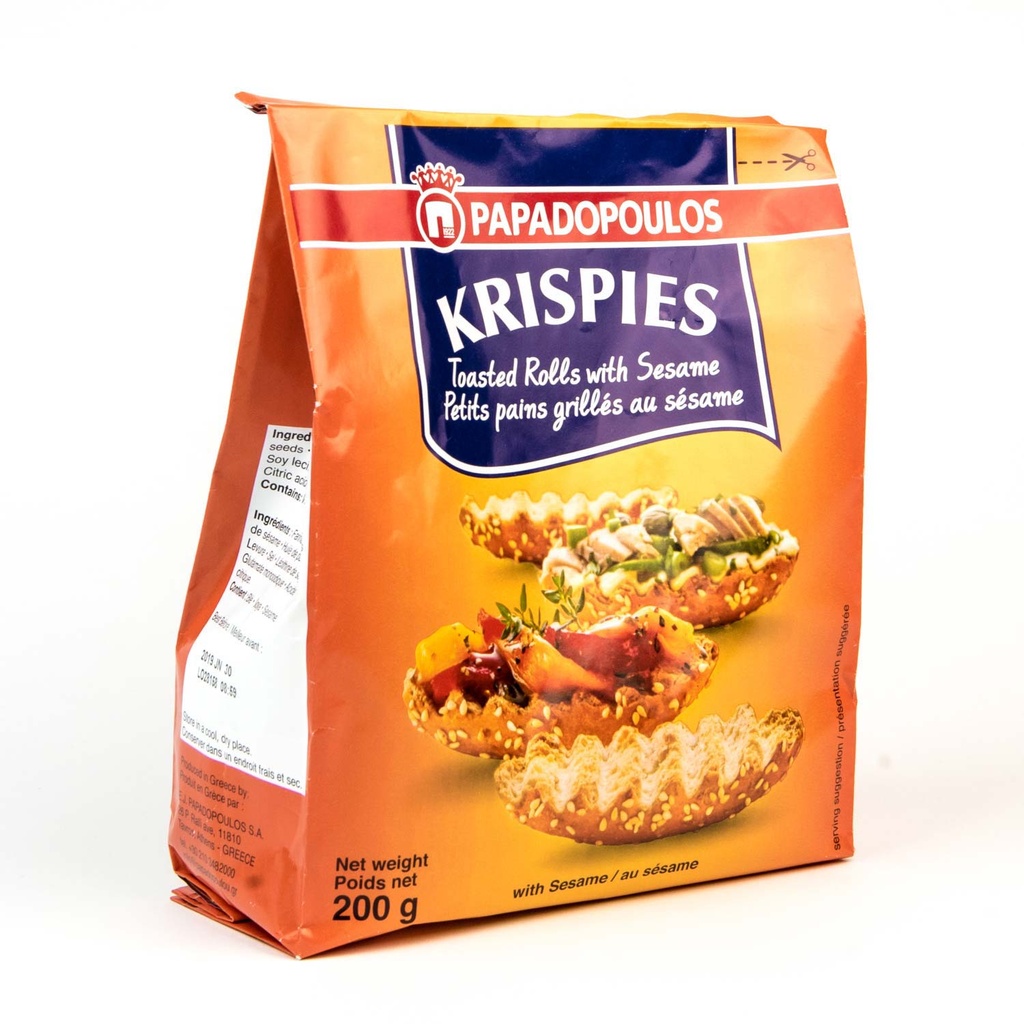 Petits pains grillés au sésame 200 g