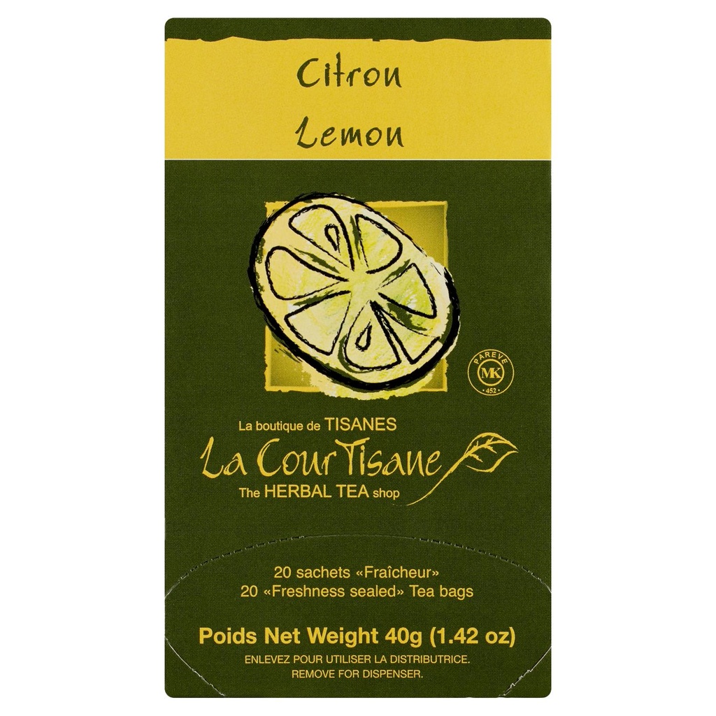 Tisane citron x20 40g