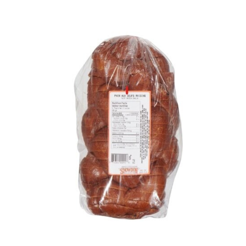 Challah Raisin Twist Bread 625 g