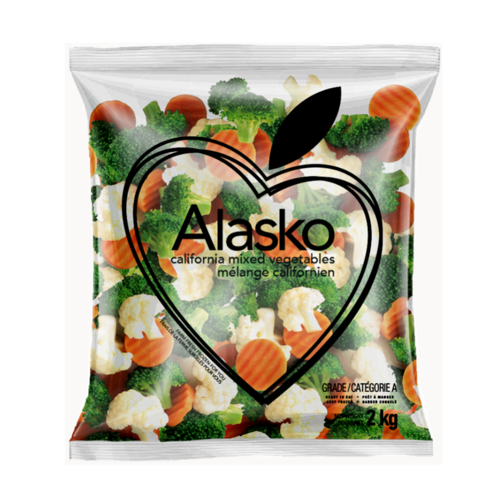 Californian Vegetable Mix IQF  2 kg
