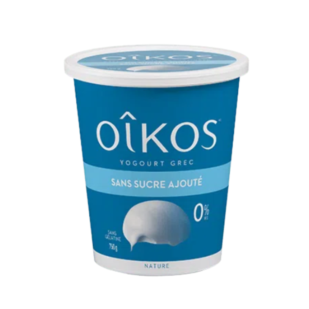 Yogourt grec 0% nature 750 g