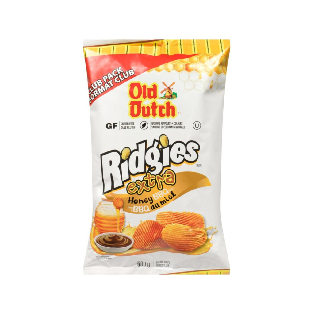 BBQ Extra Honey Wavy Chips 600 g