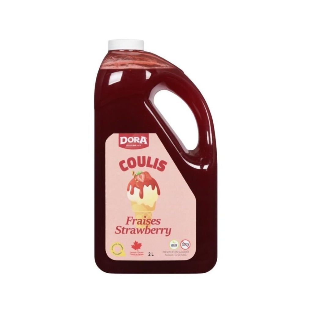Coulis de fraises 2 L