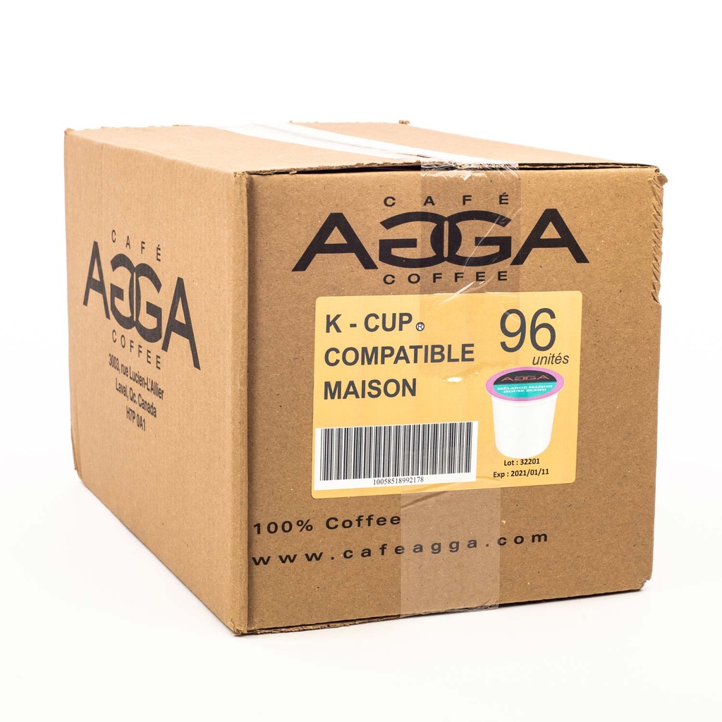 Capsules café mélange maison K-cup x96