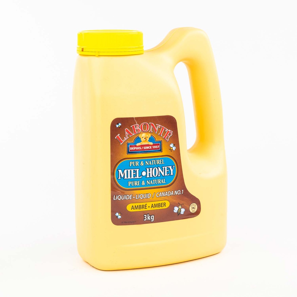 Miel nature ambré 3 kg