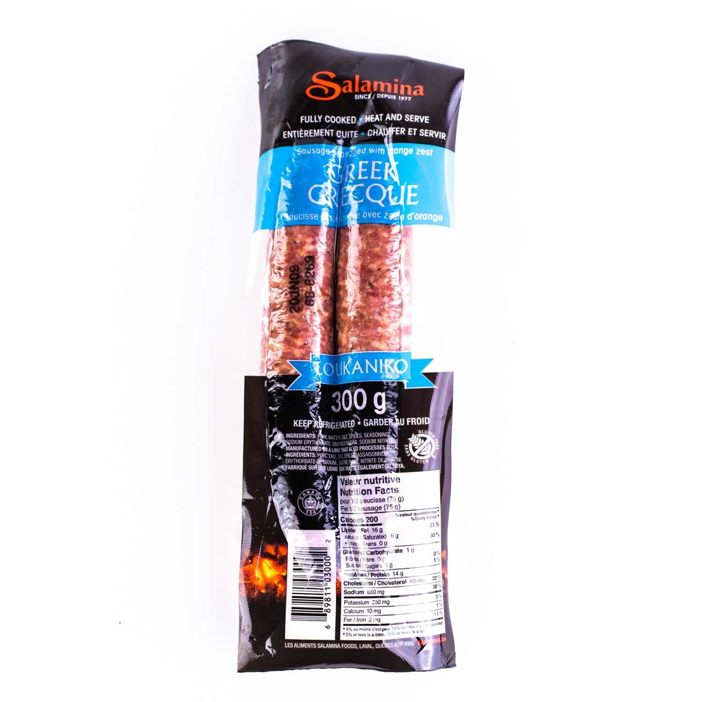 Saucisse grecque loukaniko 300 g