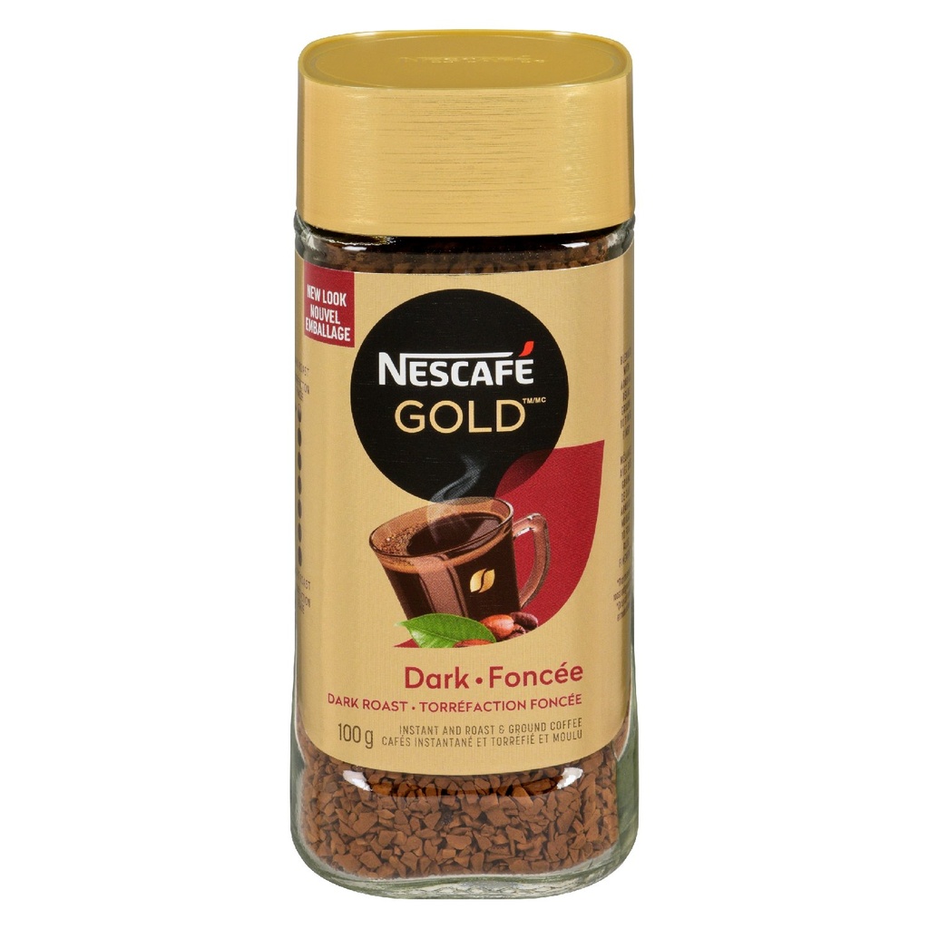 Café instantané espresso doré foncé 100 g