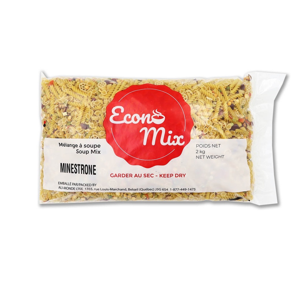 Mélange pour soupe minestrone 2 kg