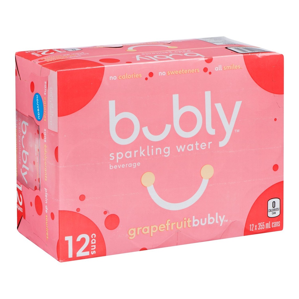 Grapefruit Sparkling Water 355 ml x12