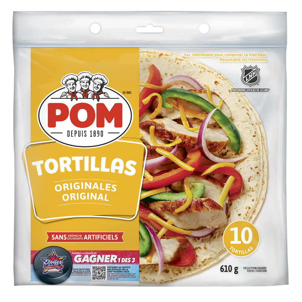 Tortillas originales 10'