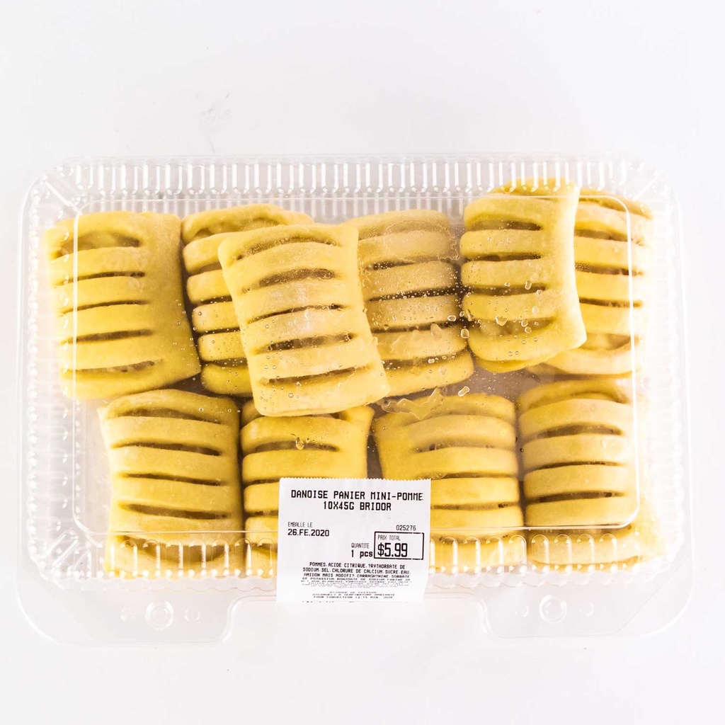 Mini danoises à la pomme 45 g x10