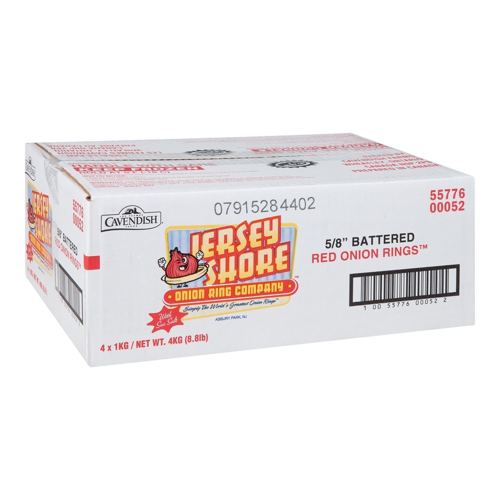 Spicy Breaded Red Onion Ring 1 kg