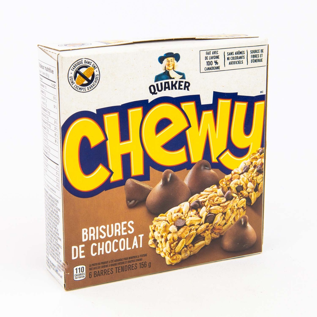 Chocolate Chips Chewy Bar 6 x 156 g