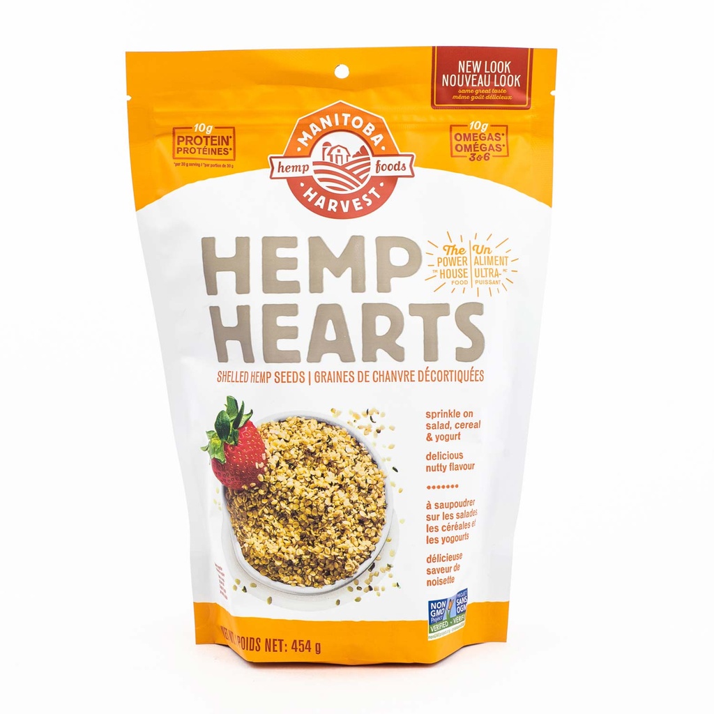 Shelled Hemp Hearts 454 g