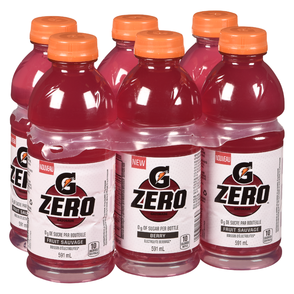 Zero Calorie Wild Fruit Energy Drink 591 ml x6