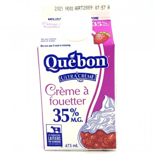 [AUB-767] Whipping cream 35%