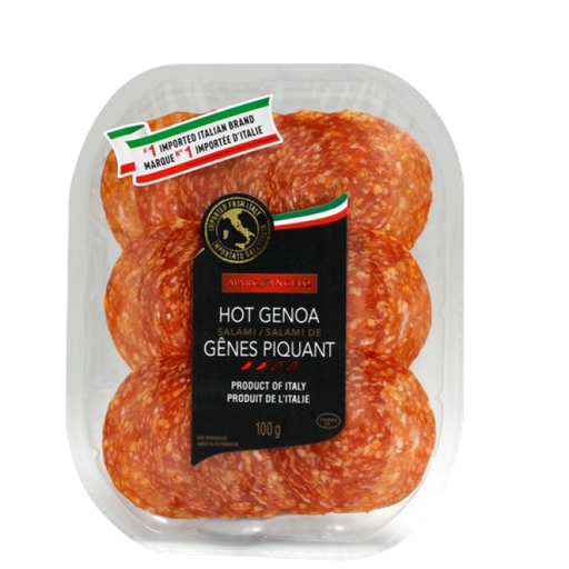 [AUB-1200] Salami de gênes piquant tranché