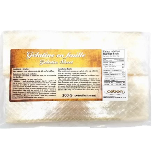 [AUB-5419] Leaf gelatine 100f