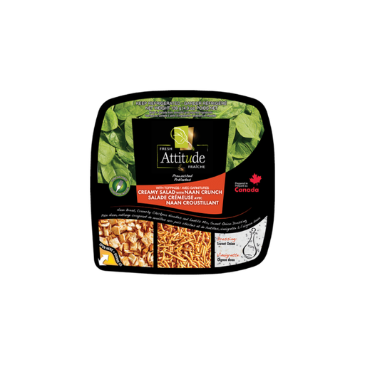 [AUB-15396] Creamy salad with naan crunch