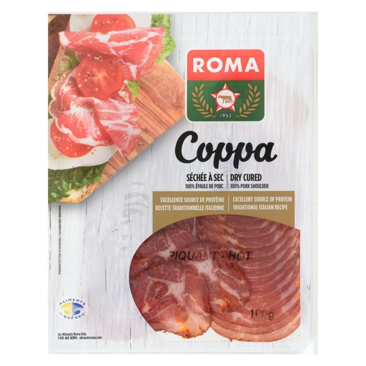 [MAY-01623] Coppa piquante tranchée 100 g