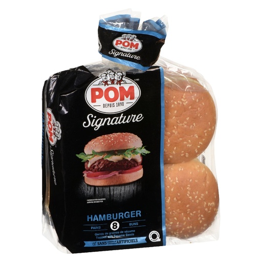 [MAY-01656] Pain à hamburger sésame x8