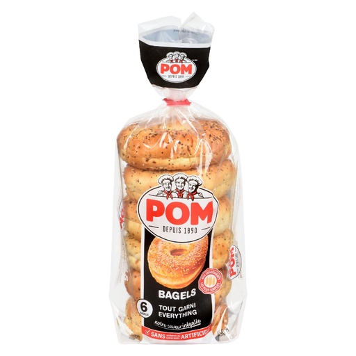 [MAY-01862] All Dressed Bagels x6