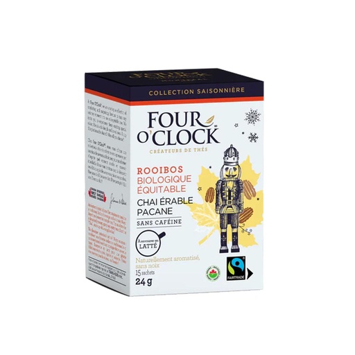 [MAY-02185] Organic Fairtrade Chai Maple Pecan Herbal Tea