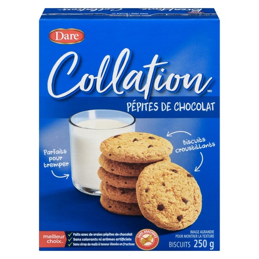 [MAY-02558] Biscuit collation pépites de chocolat 250 g