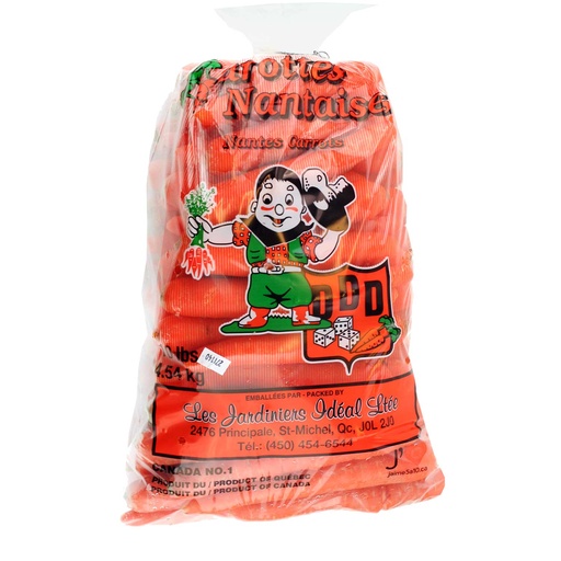 [MAY-09116] Carottes du Québec 10 lb