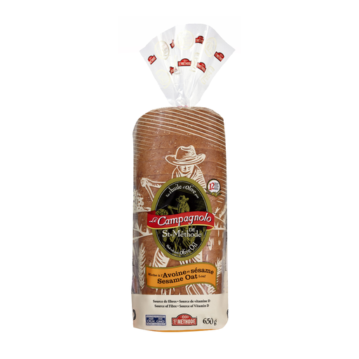 [MAY-11450] Le Campagnolo Sesame Oat Loaf 650 g