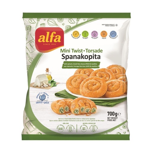 [MAY-11743] Mini Twist Spanakopita 700 g