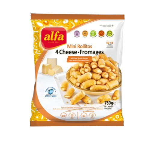 [MAY-11758] Mini rollitos 4 fromages 750 g