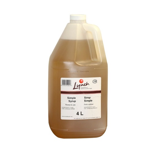 [MAY-12669] Simple Syrup 4 L