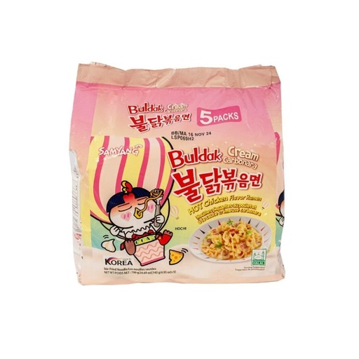 [MAY-13080] Nouilles instant ramen crème carbonara 5 x 130 g