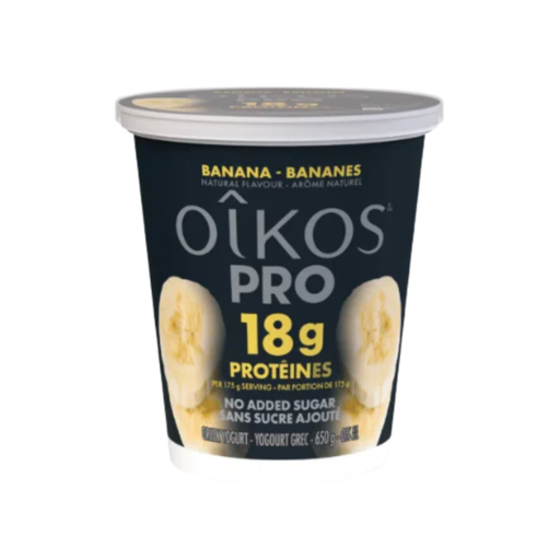 [MAY-14668] Banana Protein Greek Yogurt 0% 650 g