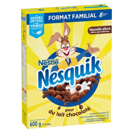 [MAY-15317] Chocolate Nesquik Cereals 600 g